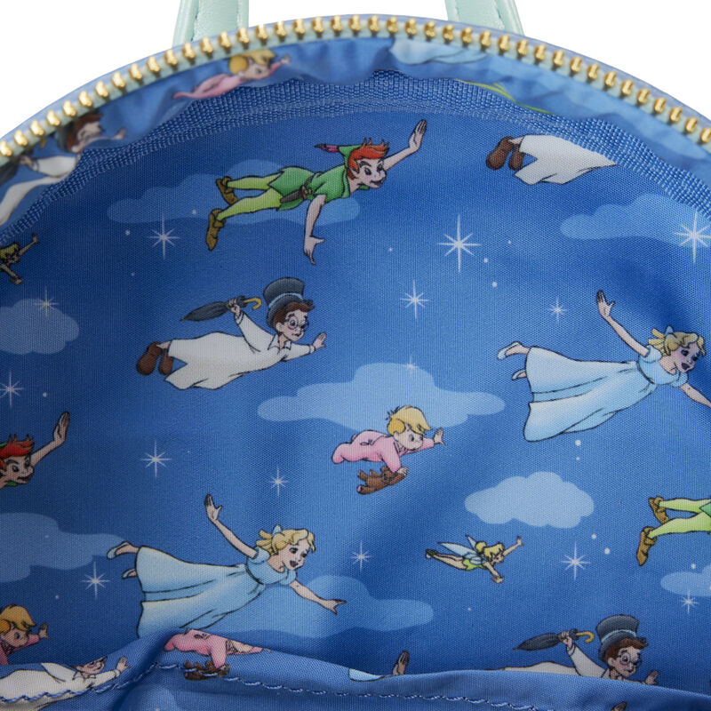 Load image into Gallery viewer, Loungefly Disney: Peter Pan - You Can Fly Glow Mini Backpack
