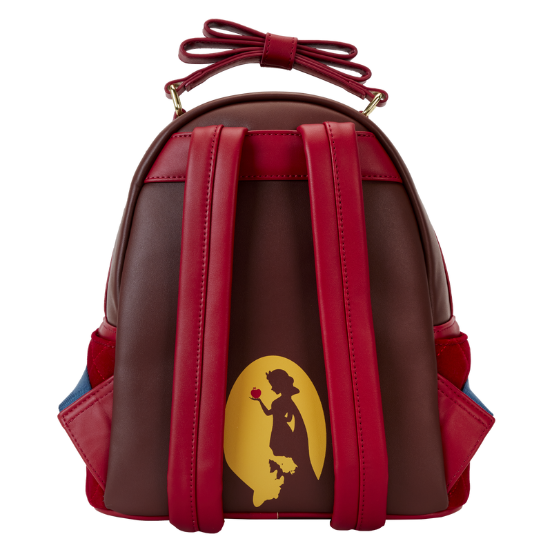 Disney - Snow White Classic Apple Quilted Velvet Mini Backpack