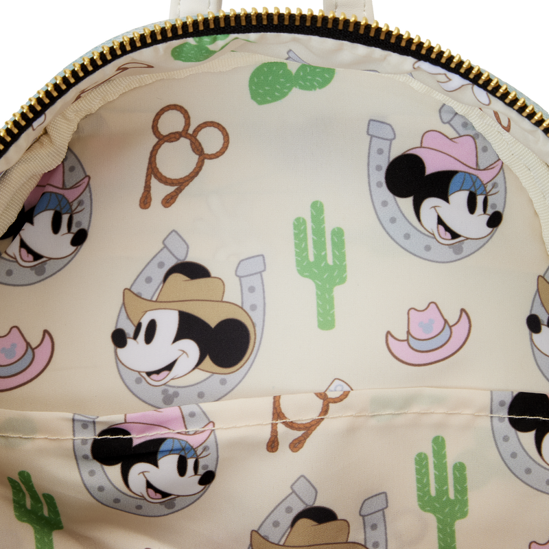 Load image into Gallery viewer, Loungefly Disney - Western Minnie Mouse Cosplay Mini Backpack
