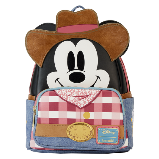 Loungefly Disney - Western Mickey Mouse Cosplay Mini Backpack