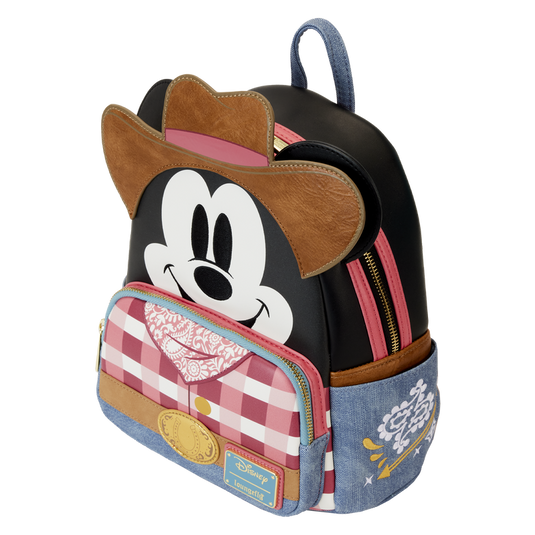 Loungefly Disney - Western Mickey Mouse Cosplay Mini Backpack