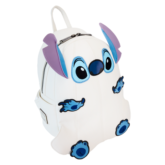 Loungefly Disney: Lilo & Stitch - Stitch Ghost Costume Figural Glow Mini Backpack