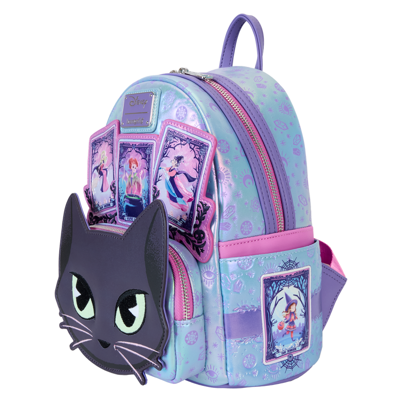 Hocus Pocus - Tarot Card Binx Iridescent Mini Backpack