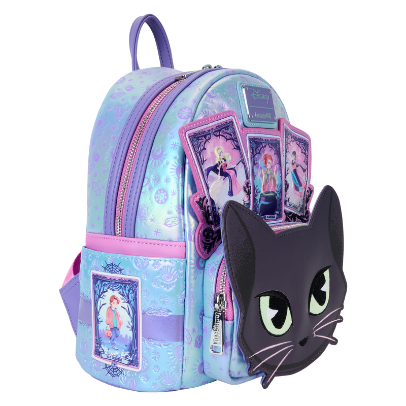 Hocus Pocus - Tarot Card Binx Iridescent Mini Backpack