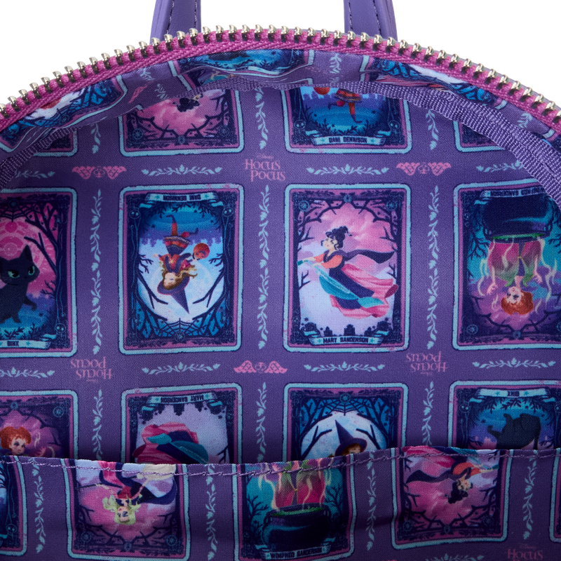 Hocus Pocus - Tarot Card Binx Iridescent Mini Backpack