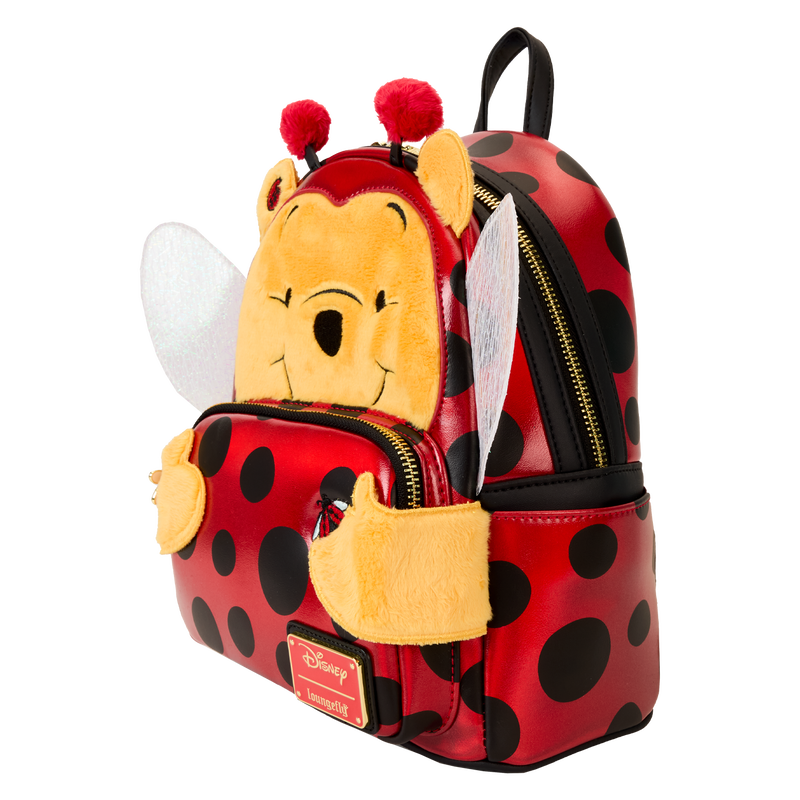 Load image into Gallery viewer, Loungefly Disney Winnie the Pooh - Ladybug Cosplay Mini Backpack
