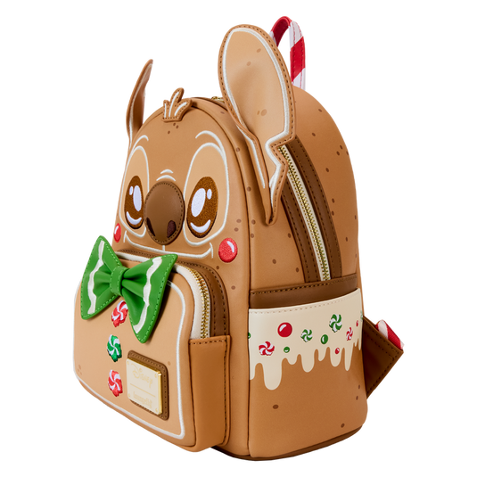 Loungefly Disney: Lilo & Stitch - Stitch Scented Gingerbread Cosplay Mini Backpack