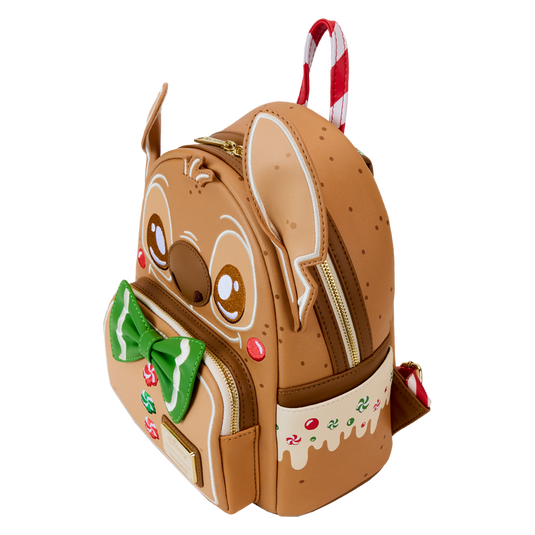 Loungefly Disney: Lilo & Stitch - Stitch Scented Gingerbread Cosplay Mini Backpack