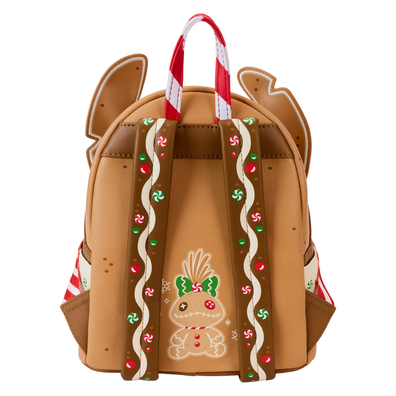 Load image into Gallery viewer, Loungefly Disney: Lilo &amp; Stitch - Stitch Scented Gingerbread Cosplay Mini Backpack
