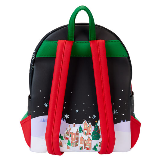 Loungefly Disney: The Nightmare Before Christmas - Candy Cane Carousel Glow Mini Backpack