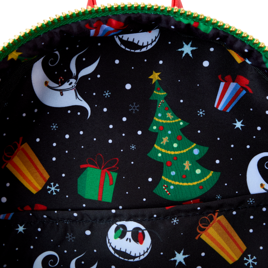 Loungefly Disney: The Nightmare Before Christmas - Jack Skellington String Lights Light Up Glow Mini Backpack