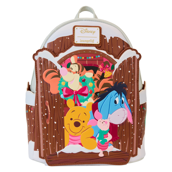 Loungefly Disney Winnie the Pooh & Friends - Christmas Greetings Light Up Mini Backpack