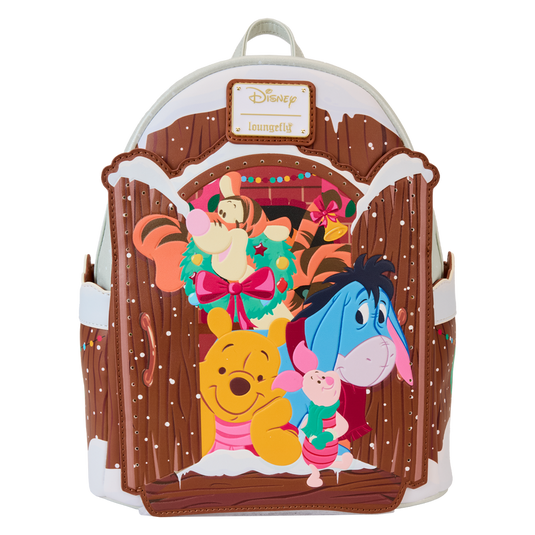 Loungefly Disney Winnie the Pooh & Friends - Christmas Greetings Light Up Mini Backpack