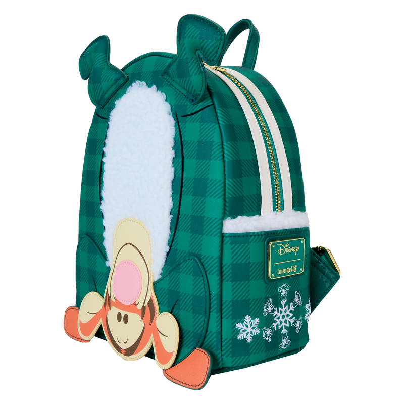 Load image into Gallery viewer, Loungefly Disney Winnie the Pooh - Tigger Winter Pajamas Mini Backpack
