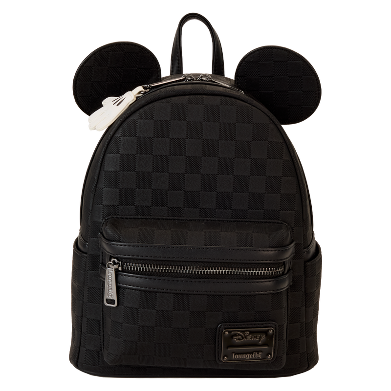 Load image into Gallery viewer, Loungefly Disney - Mickey Mouse Checkered Texture Mini Backpack
