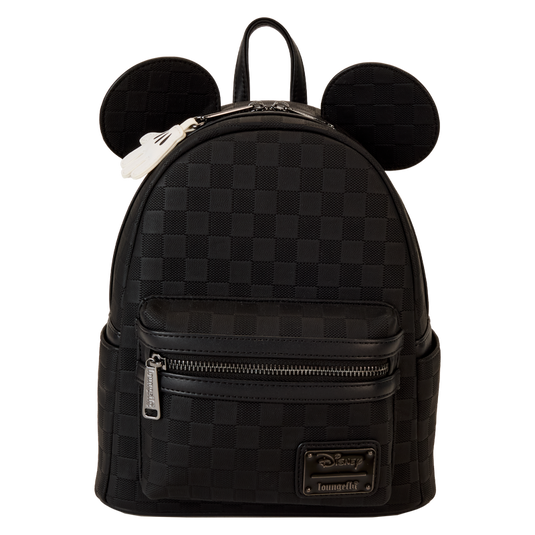 Loungefly Disney - Mickey Mouse Checkered Texture Mini Backpack