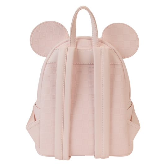 Loungefly Disney - Minnie Mouse Checkered Texture Mini Backpack