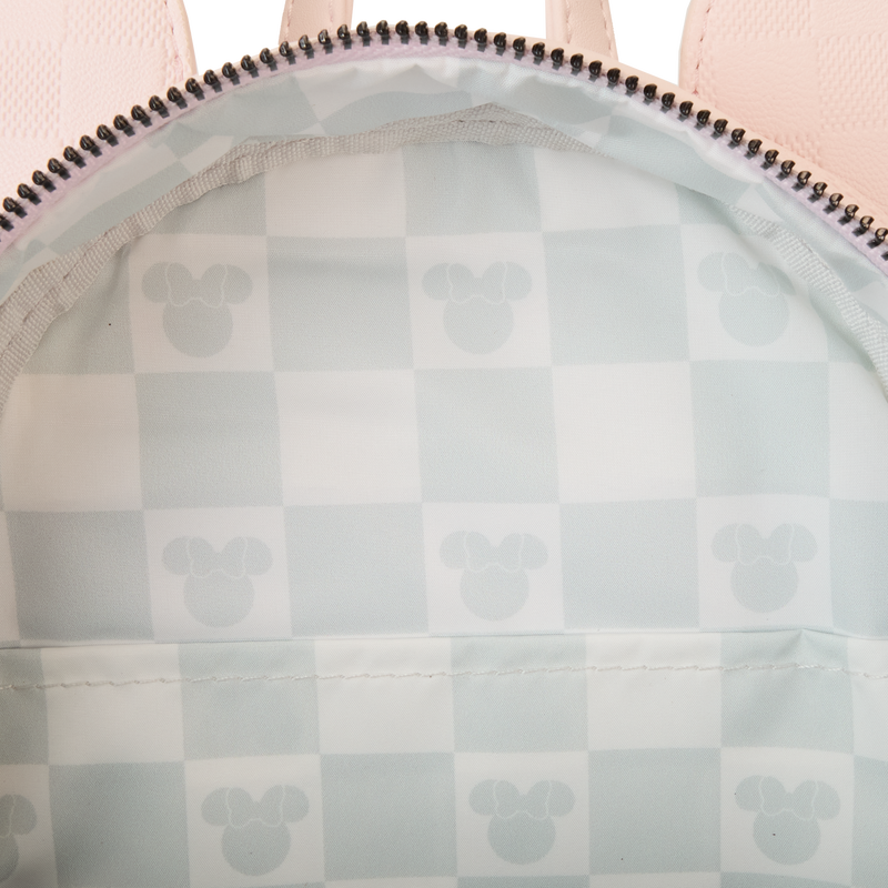 Load image into Gallery viewer, Loungefly Disney - Minnie Mouse Checkered Texture Mini Backpack
