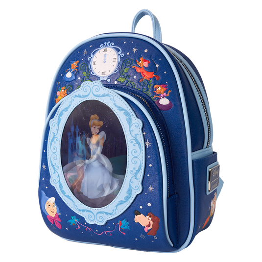 Loungefly Disney - Cinderella 75Th Anniversary Royal Ball Lenticular Mini Backpack