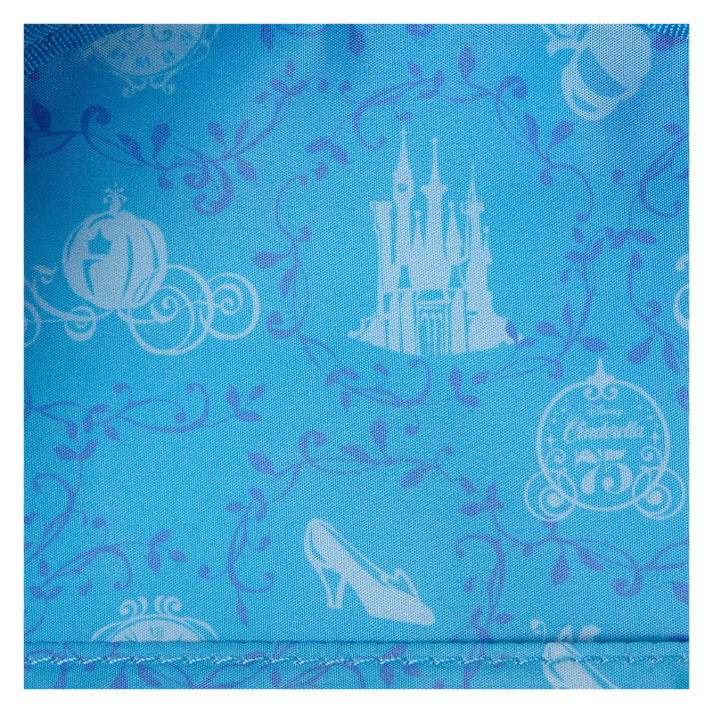 Cargue la imagen en el visor de la galería, Loungefly Disney - Cinderella 75Th Anniversary Royal Ball Lenticular Mini Backpack
