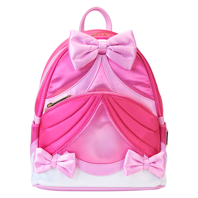 Loungefly Disney - Cinderella 75Th Anniversary Pink Bow Cosplay Mini Backpack