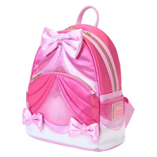 Loungefly Disney - Cinderella 75Th Anniversary Pink Bow Cosplay Mini Backpack