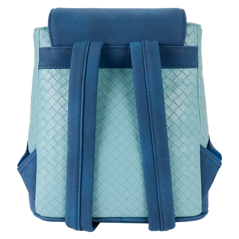 Cargue la imagen en el visor de la galería, Loungefly Disney: Lilo &amp; Stitch - Embroidered Floral Drawstring Mini Backpack
