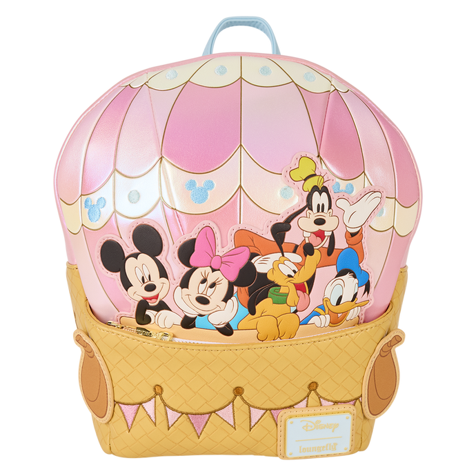 Loungefly Disney Mickey & Friends - Hot Air Balloon Figural Mini Backpack