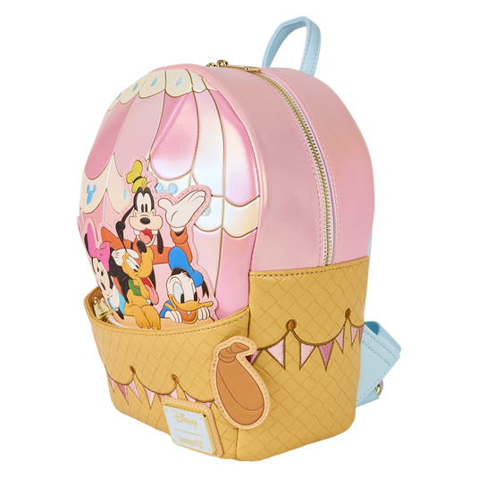 Loungefly Disney Mickey & Friends - Hot Air Balloon Figural Mini Backpack