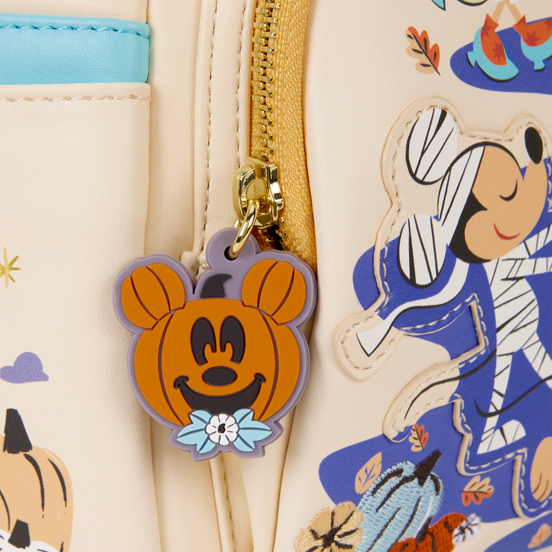 Cargue la imagen en el visor de la galería, Loungefly Disney: Mickey &amp; Friends Halloween Costume Mini Backpack
