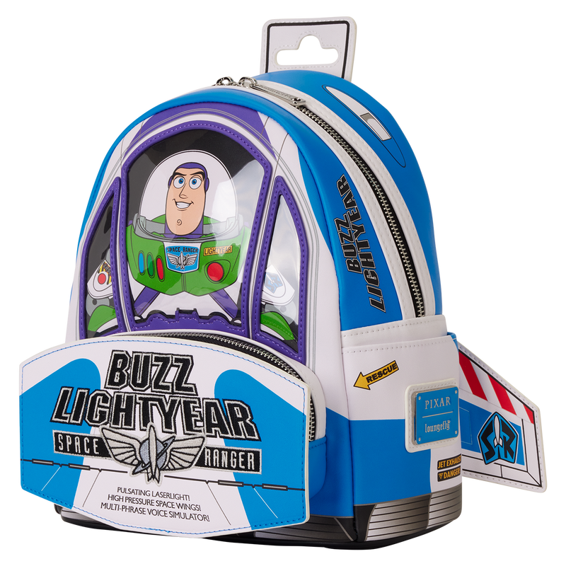Load image into Gallery viewer, Loungefly Disney Pixar - Toy Story 30th Anniversary Buzz Lightyear Glow Mini Backpack
