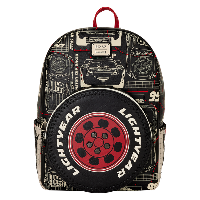 Loungefly Disney Pixar - Cars Lightning McQueen Full Size Backpack