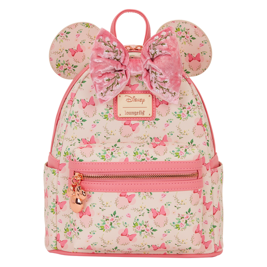 Loungefly Disney Minnie Mouse - Floral All-Over Print Mini Backpack