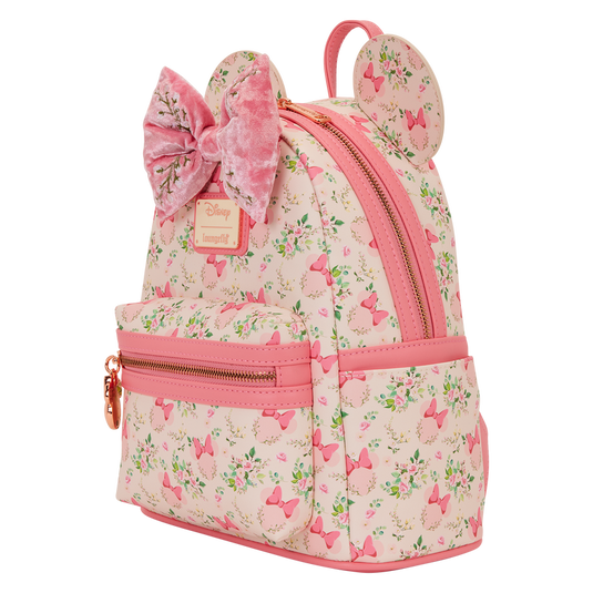 Loungefly Disney Minnie Mouse - Floral All-Over Print Mini Backpack
