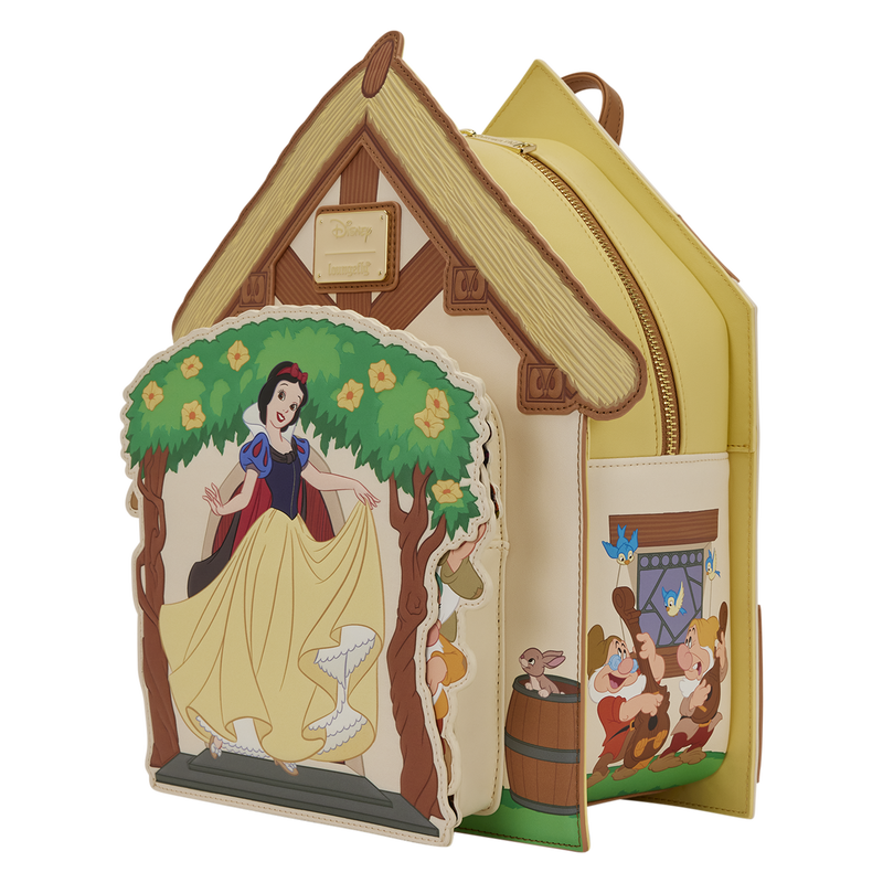Load image into Gallery viewer, Loungefly Disney Snow White - Cottage Mini Backpack
