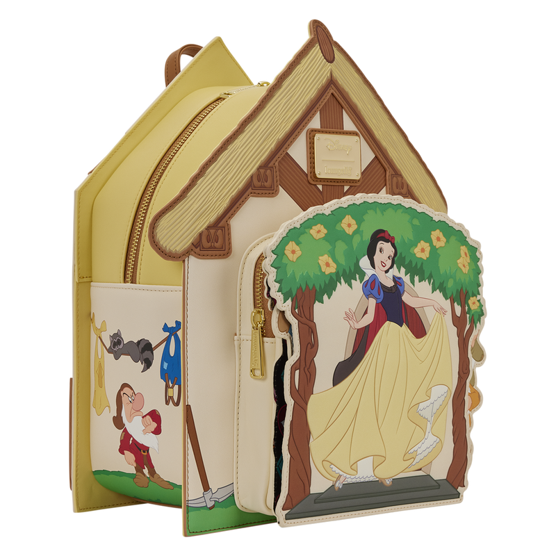 Load image into Gallery viewer, Loungefly Disney Snow White - Cottage Mini Backpack
