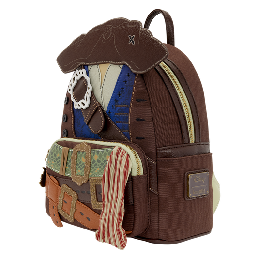 Loungefly Disney Pirates of the Caribbean - Jack Sparrow Mini Cosplay Backpack
