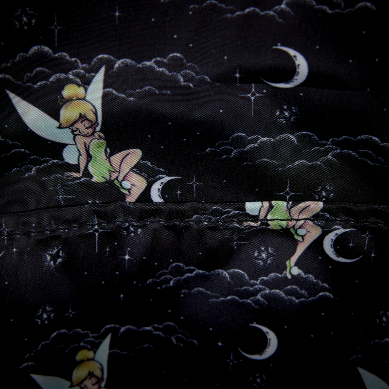 Load image into Gallery viewer, Loungefly Disney Tinker Bell - Pixie Dust Velvet  Mini Backpack
