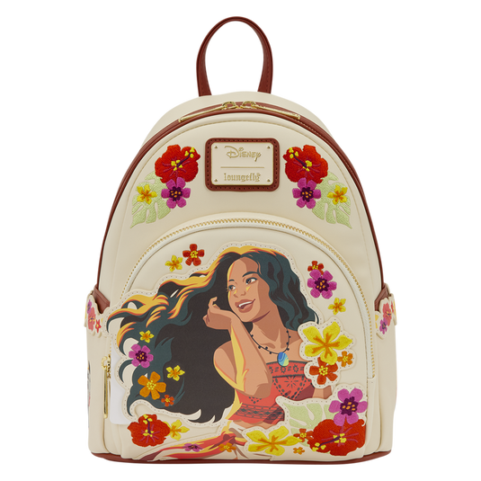 Loungefly Disney - Moana Live Action Floral Mini Backpack
