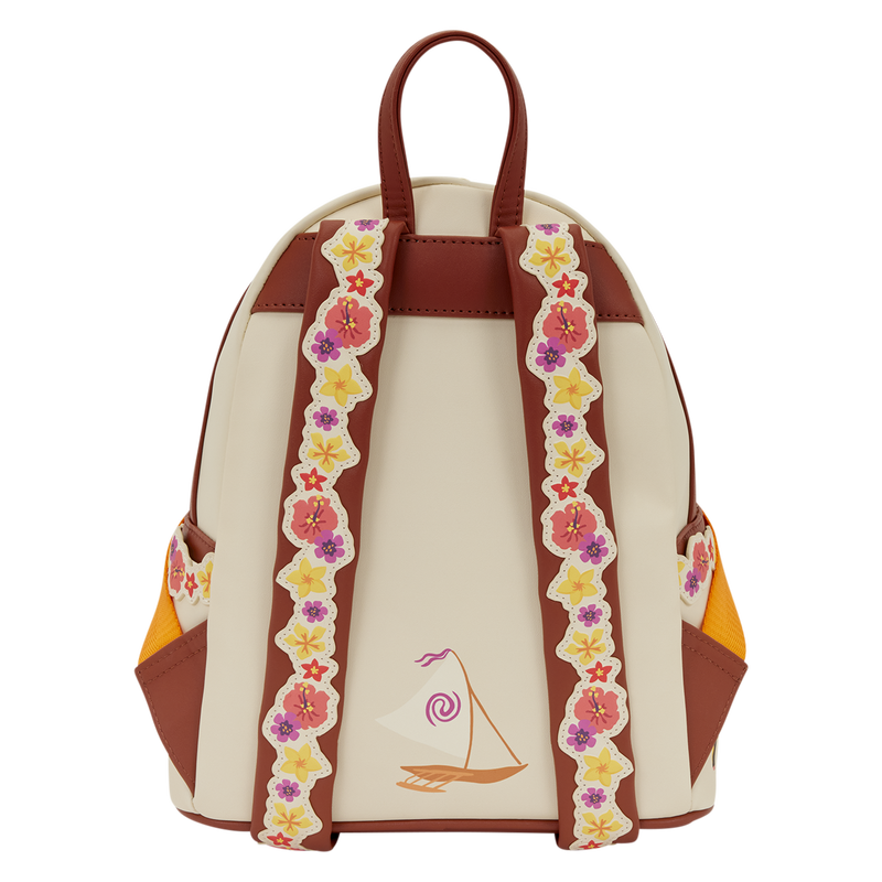 Load image into Gallery viewer, Loungefly Disney - Moana Live Action Floral Mini Backpack
