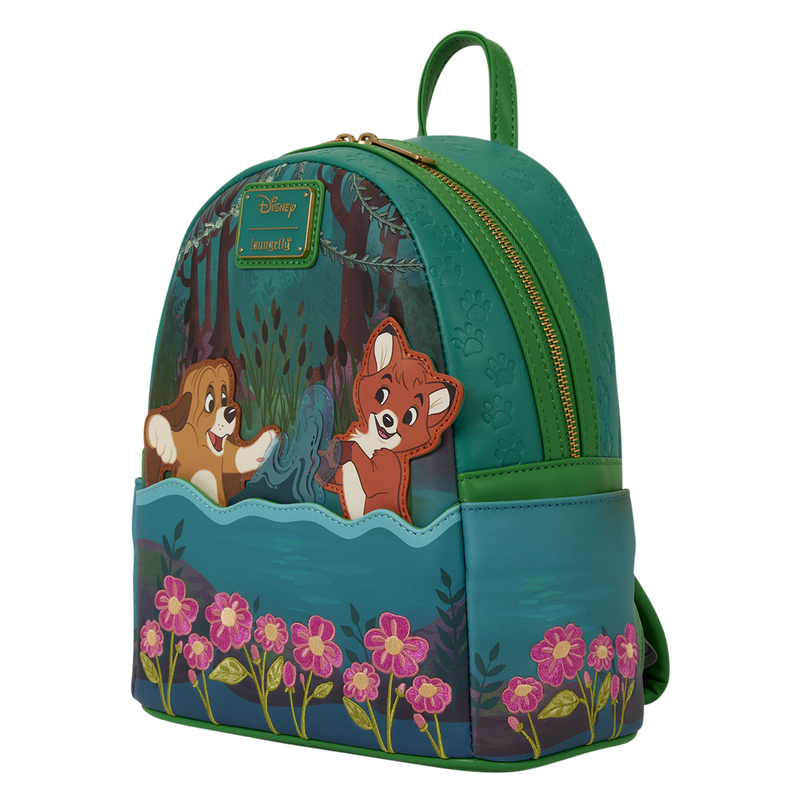 Cargue la imagen en el visor de la galería, Loungefly Disney The Fox and the Hound Mini Backpack

