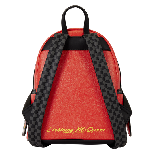 Disney Pixar Cars 20th Anniversary - Lightning McQueen Cosplay Light-Up Lenticular Mini Backpack
