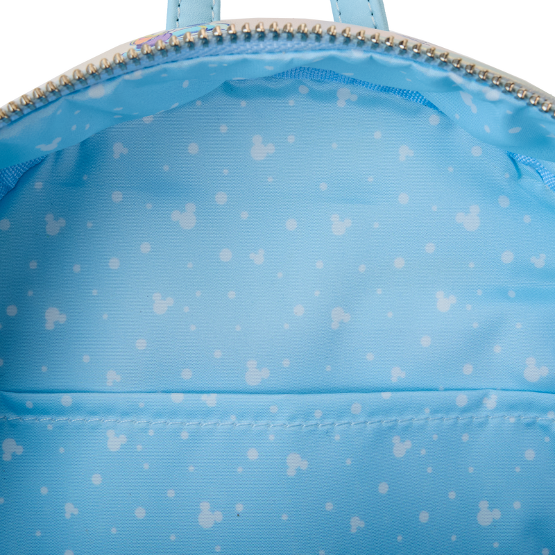 Load image into Gallery viewer, Loungefly Disney: Mickey Mouse &amp; Friends - Winter Wonderland Mini Backpack With Ear Headband
