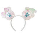 Disney Mickey and Minnie Mouse Pastel Snowman Ear Headband