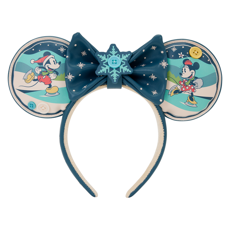 Cargue la imagen en el visor de la galería, Disney: Mickey &amp; Minnie Mouse - Holiday Headband
