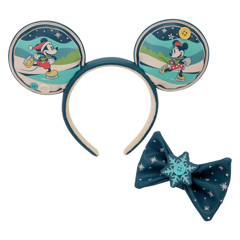 Cargue la imagen en el visor de la galería, Disney: Mickey &amp; Minnie Mouse - Holiday Headband
