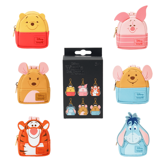 Loungefly Disney Winnie The Pooh & Friends - Character Mystery Mini 1pc Backpack Keychain