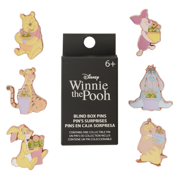 Disney Winnie the Pooh Flowerpots Mystery Box Pin