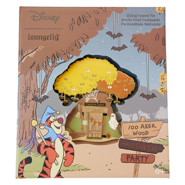 Disney: Winnie the Pooh - Pin deslizante para caja coleccionable de disfraz de Halloween de 3"