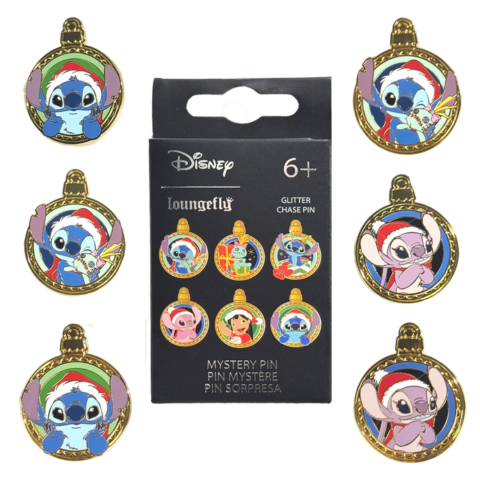 Loungefly Disney Lilo & Stitch - Holiday Ornaments Mystery Mini 1pc Backpack Keychain